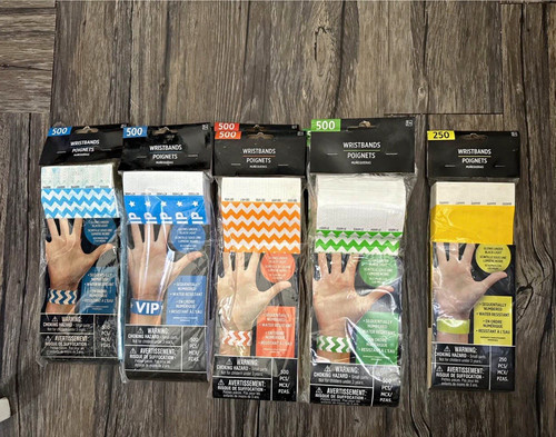 Tyvek event wristbands - event,